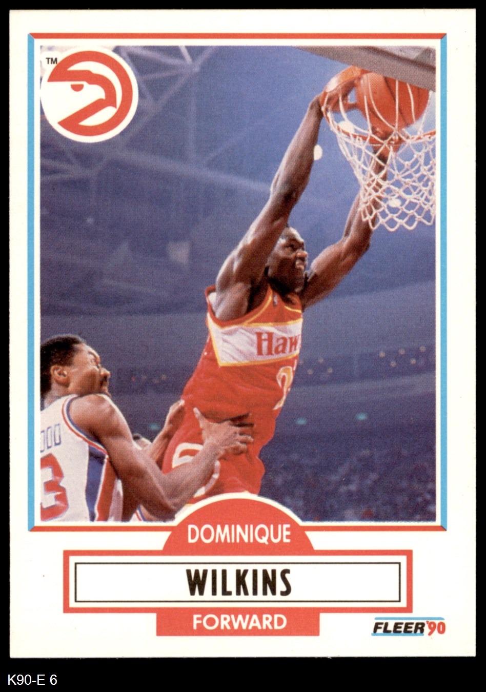 1990 fleer dominique wilkins