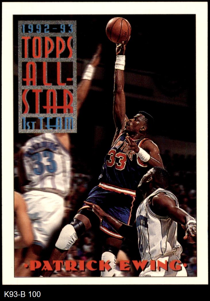 Topps Patrick Ewing Sports Trading Cards