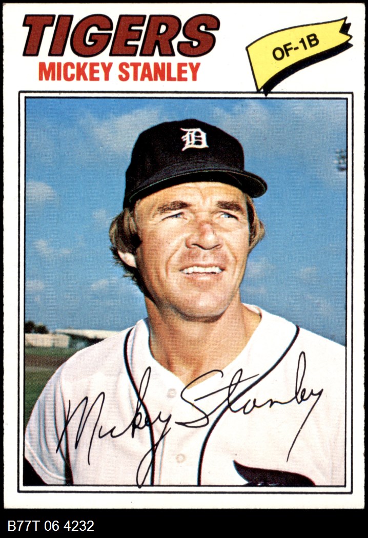 1977 Topps Detroit Tigers Team Set