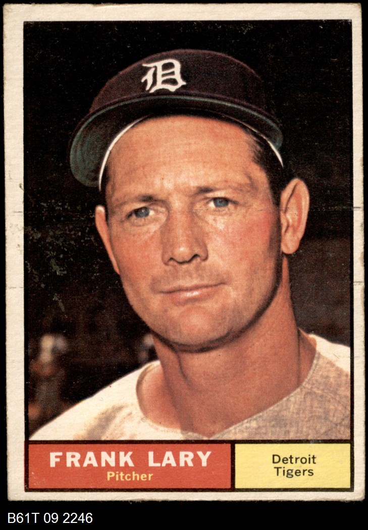 1961 Topps #243 Frank Lary