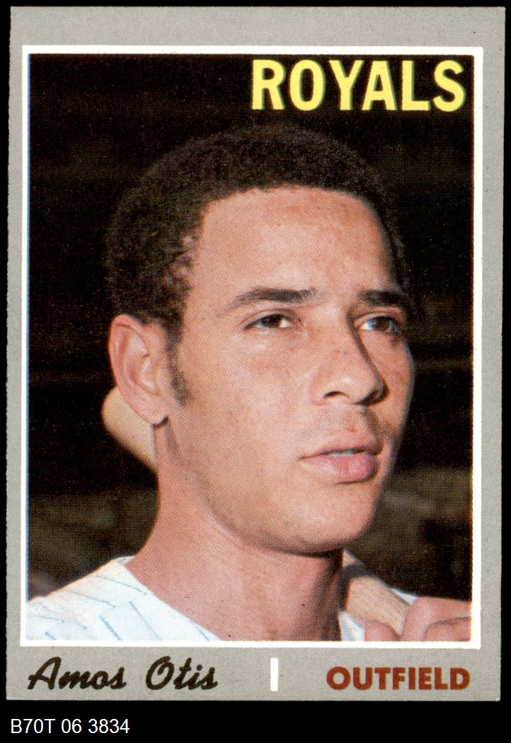 1970 Topps 354 Amos Otis