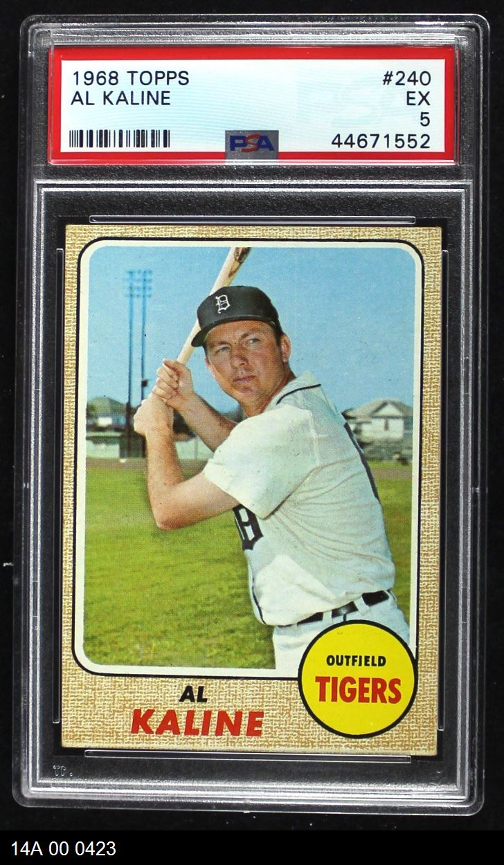 1968 Topps #240 Al Kaline