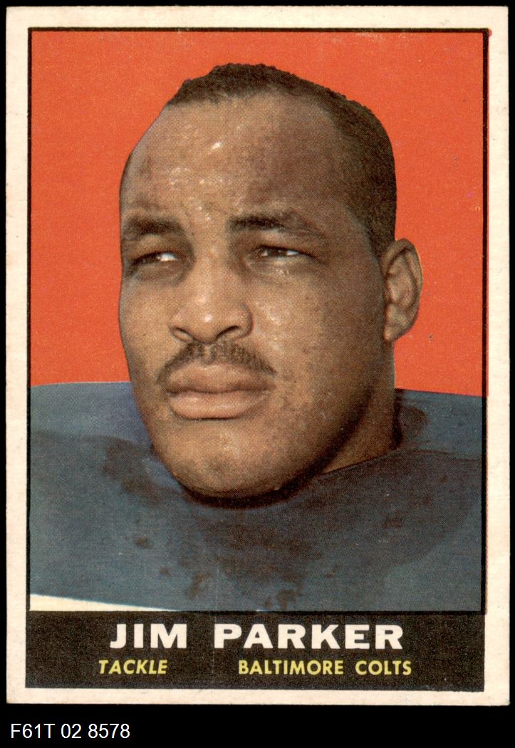 1961 Topps 6 Jim Parker