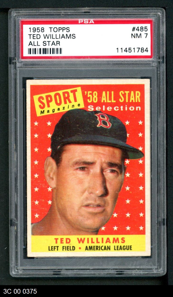 ted williams serial numbers