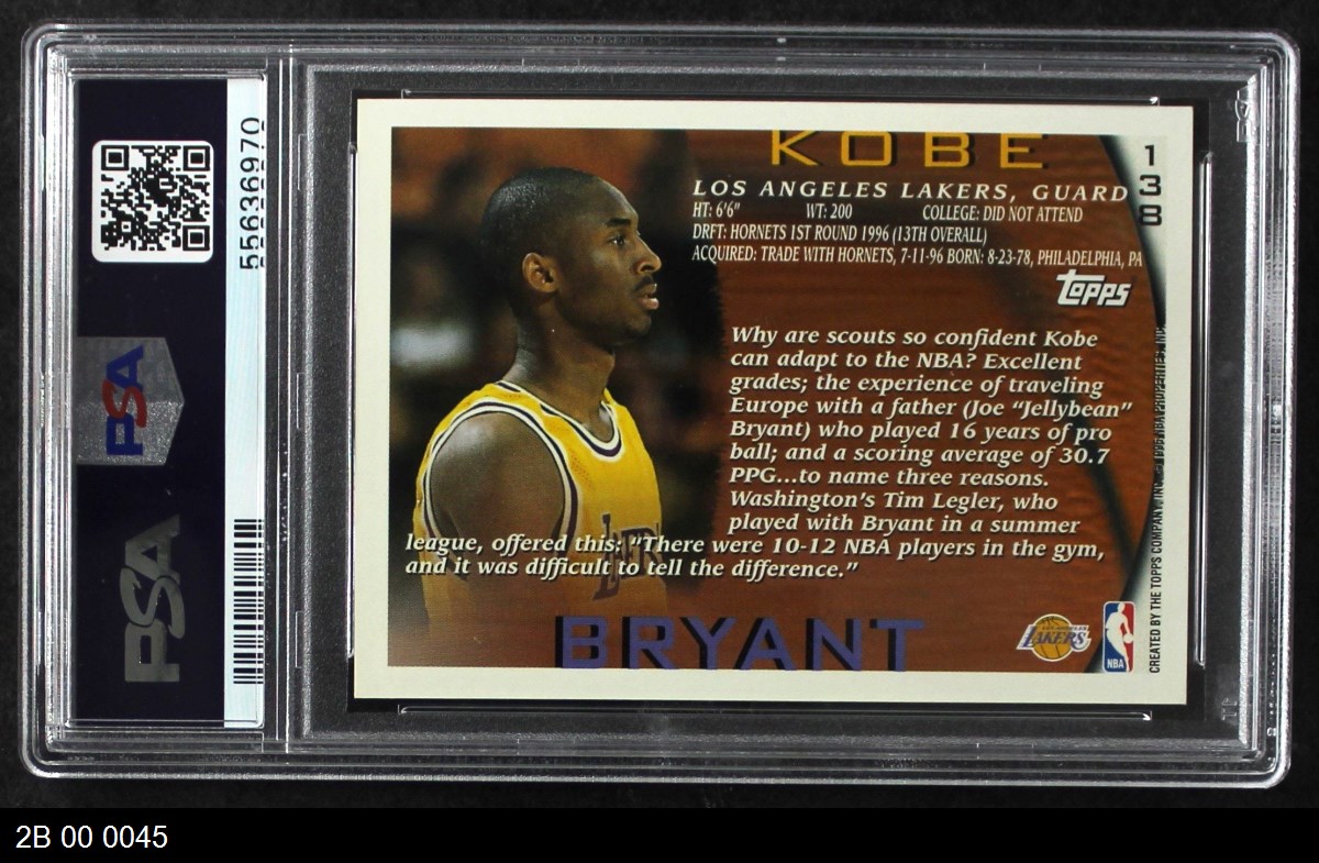 kobe bryant 1996 starting lineup figure