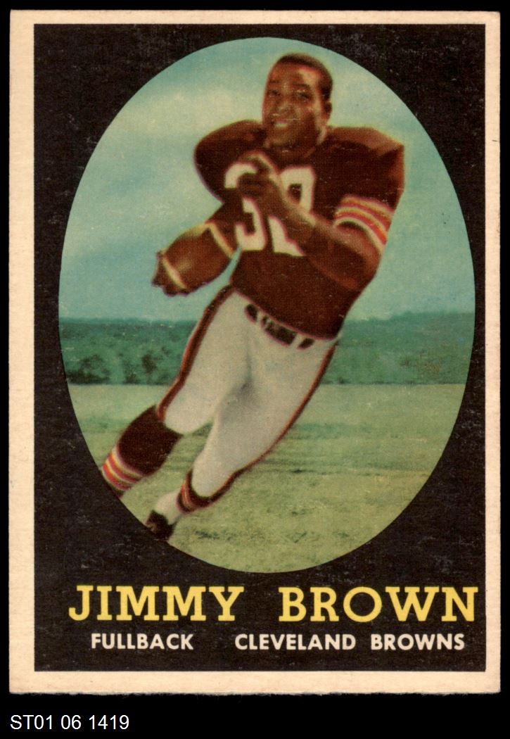 1958 Topps #62  Jim Brown