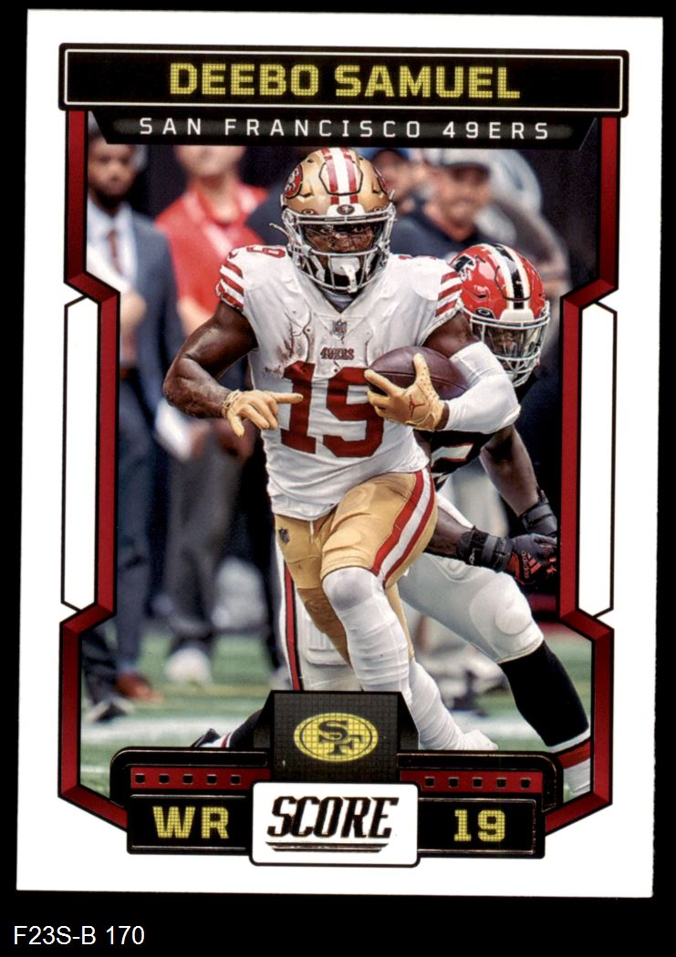 2023 Panini Score Football San Francisco 49ers Team Set Gift Pack