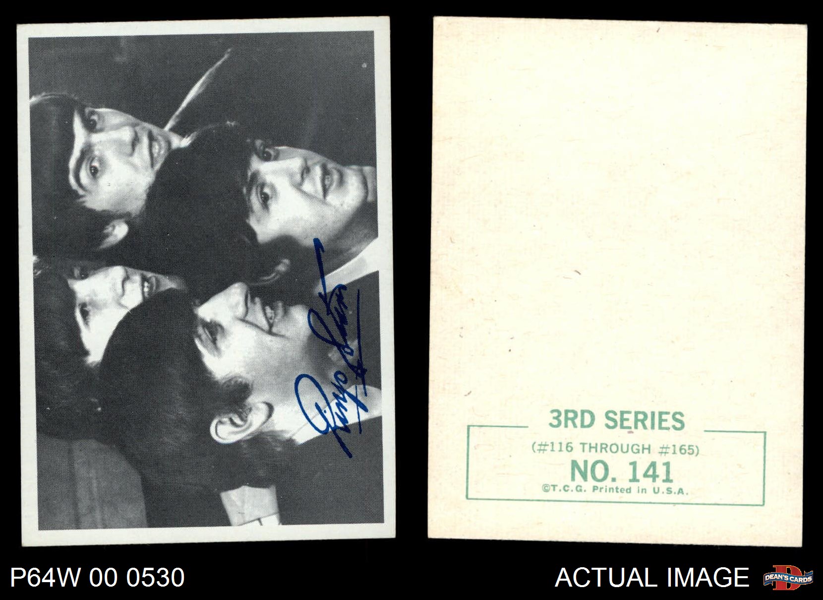 1964 Topps Beatles Black and White 141 Ringo Starr 7 NM