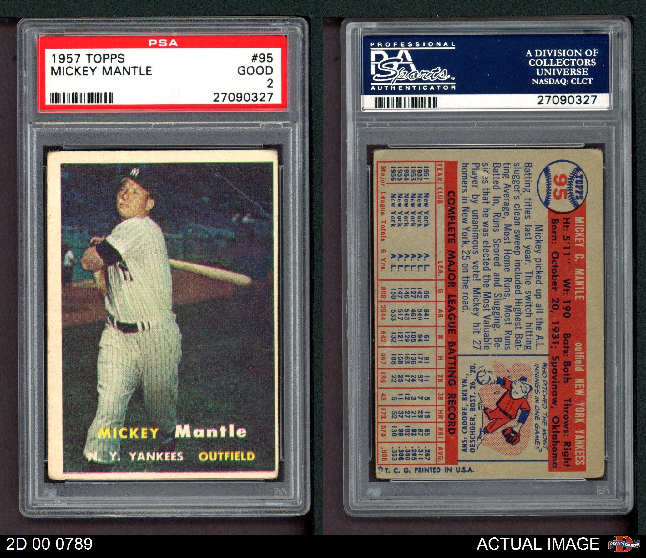 1957 Topps 3 card Yankee *Reprint* lot.Berra #2.Ford #25.Mantle #95.Free S/H 