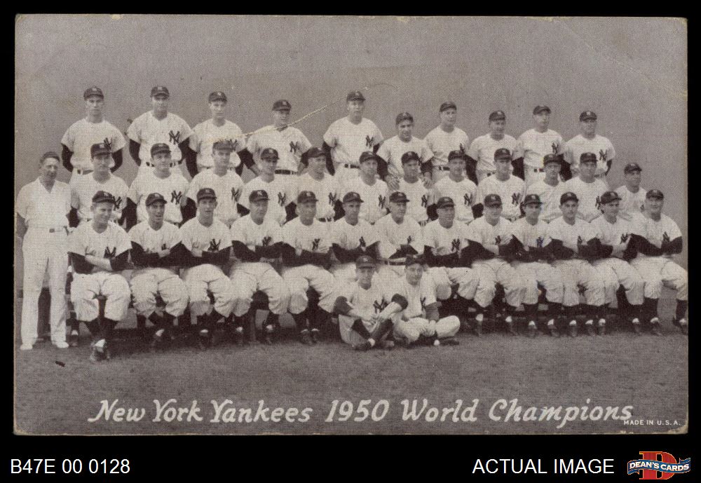 1947 Exhibits 1950 Yankees Team