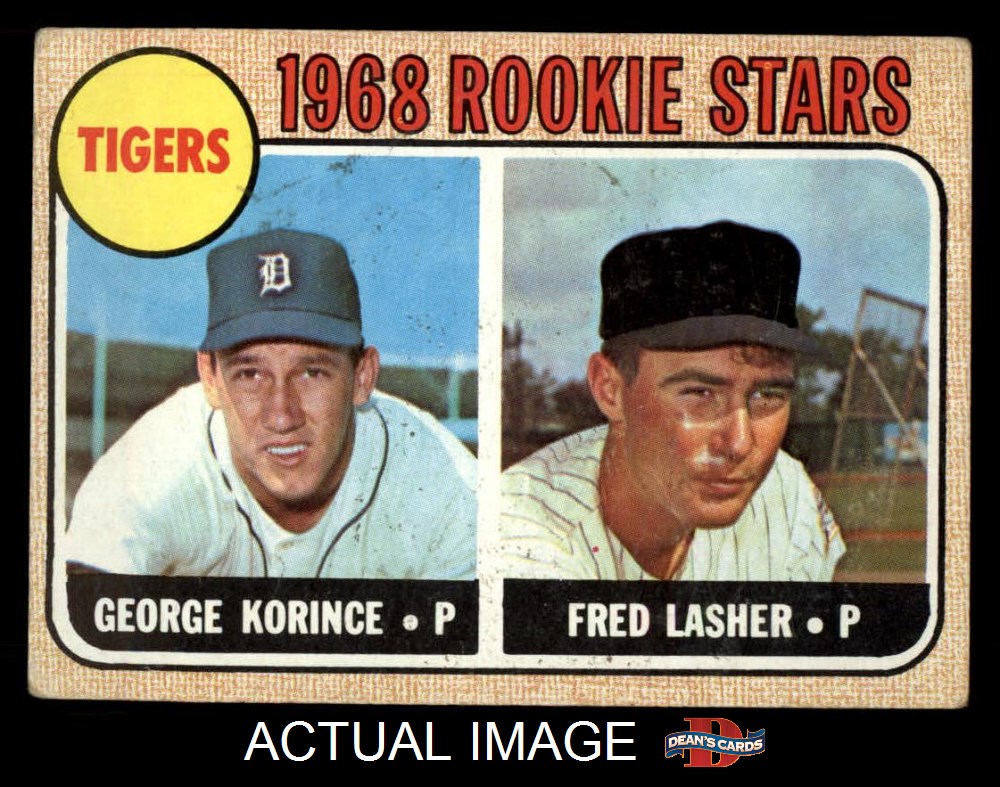 1968 Topps Detroit Tigers Team Set