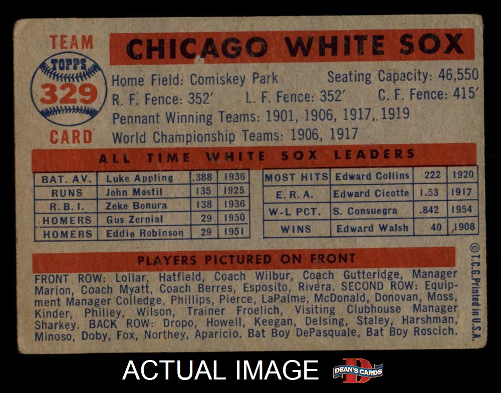 1957 Topps #7 Luis Aparicio Chicago White Sox Baseball Card EX+