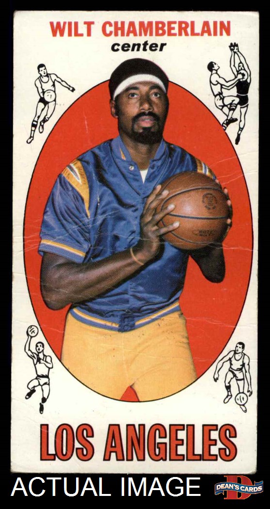 Basketball Card Deans Cards 2 1969 Topps # 35 Elgin Baylor Los Angeles Lakers GOOD Lakers