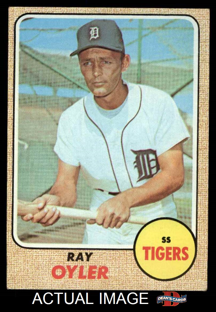 1968 Topps Detroit Tigers Team Set