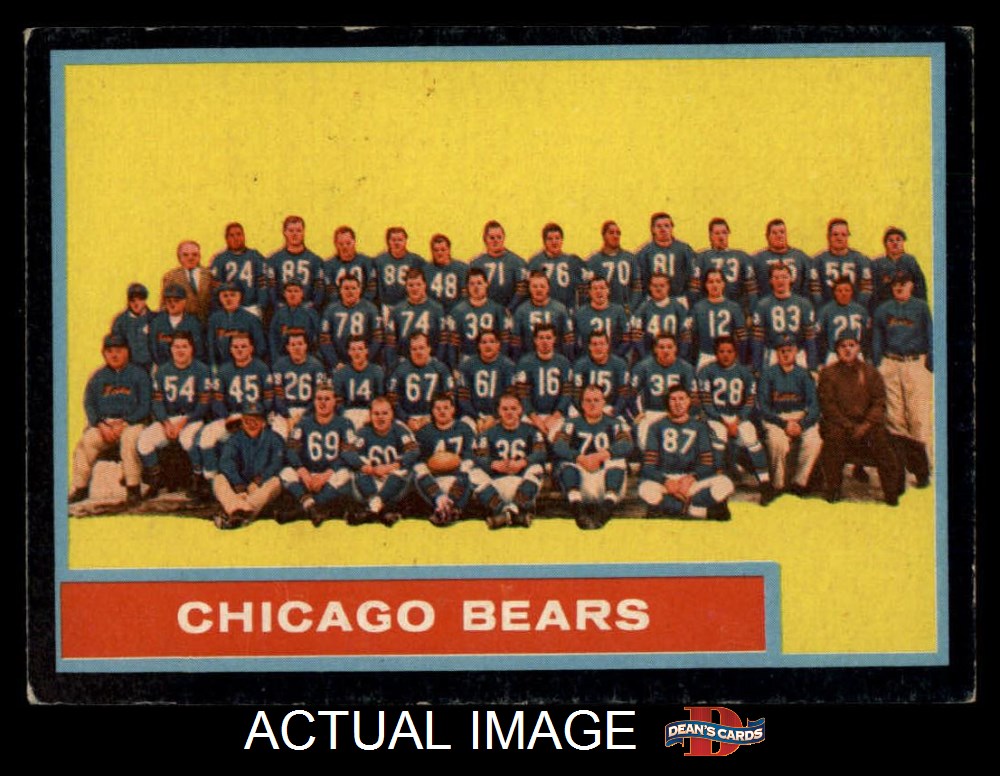 : 1962 Topps # 22 Bill George Chicago Bears (Football