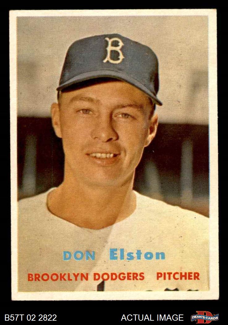 1957 Topps Brooklyn Dodgers Team Set