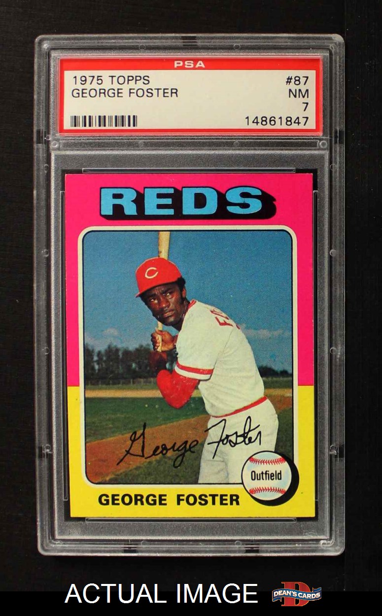 Looking at 1975 World Series Through Red Sox and Reds 1975 Topps