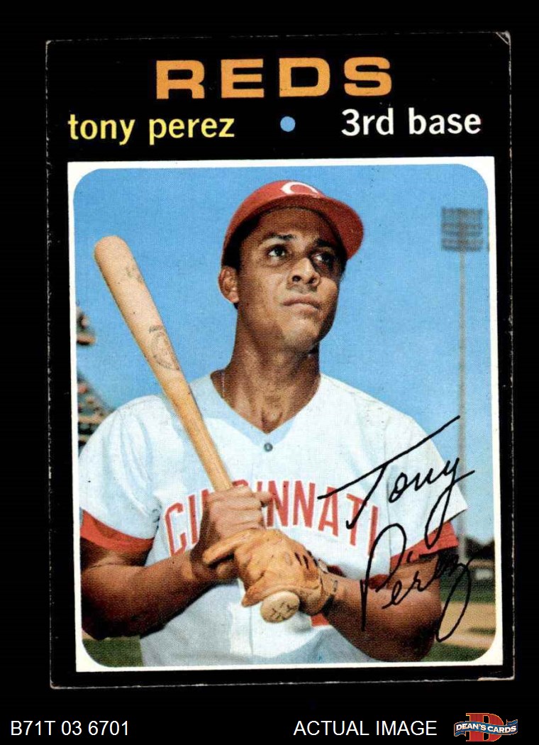 Verzamelkaarten Sport 1971 Topps 250 Johnny Bench Cincinnati