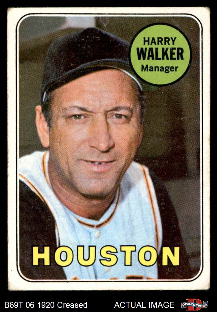 1969 Topps Houston Astros Team Set