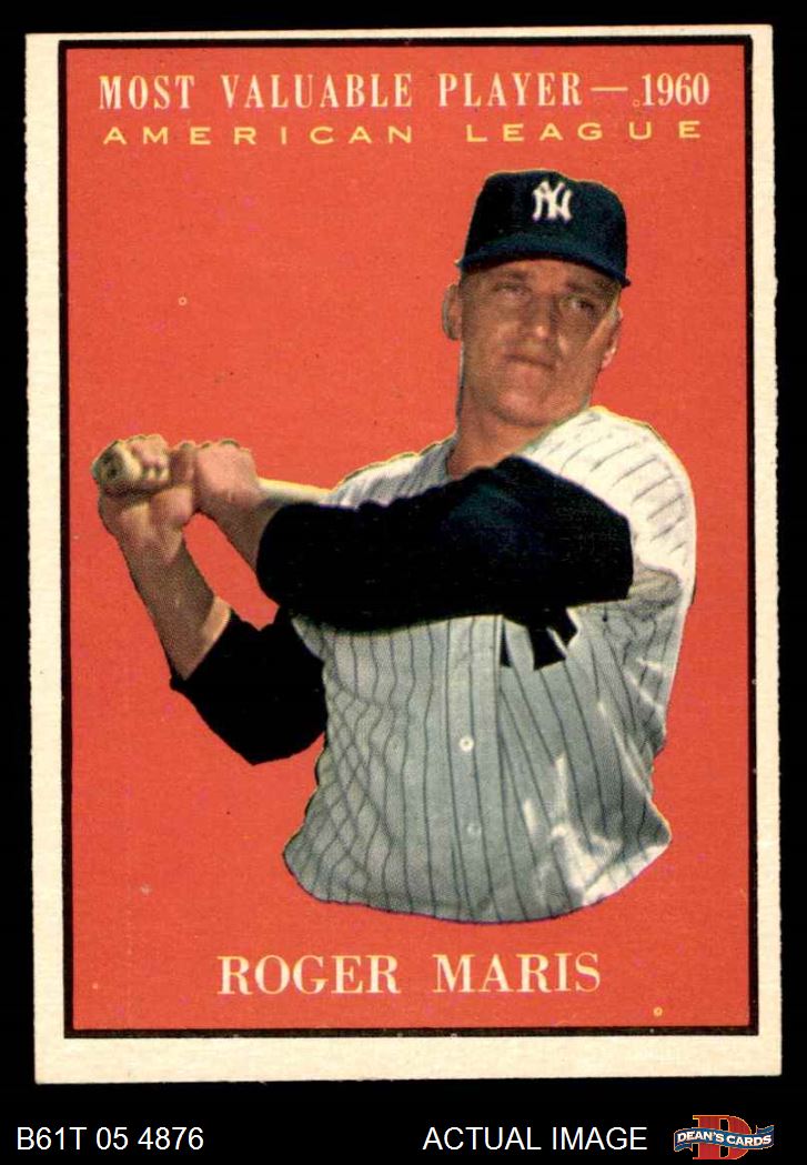 Roger Maris 1961 Topps Base #2 Price Guide - Sports Card Investor