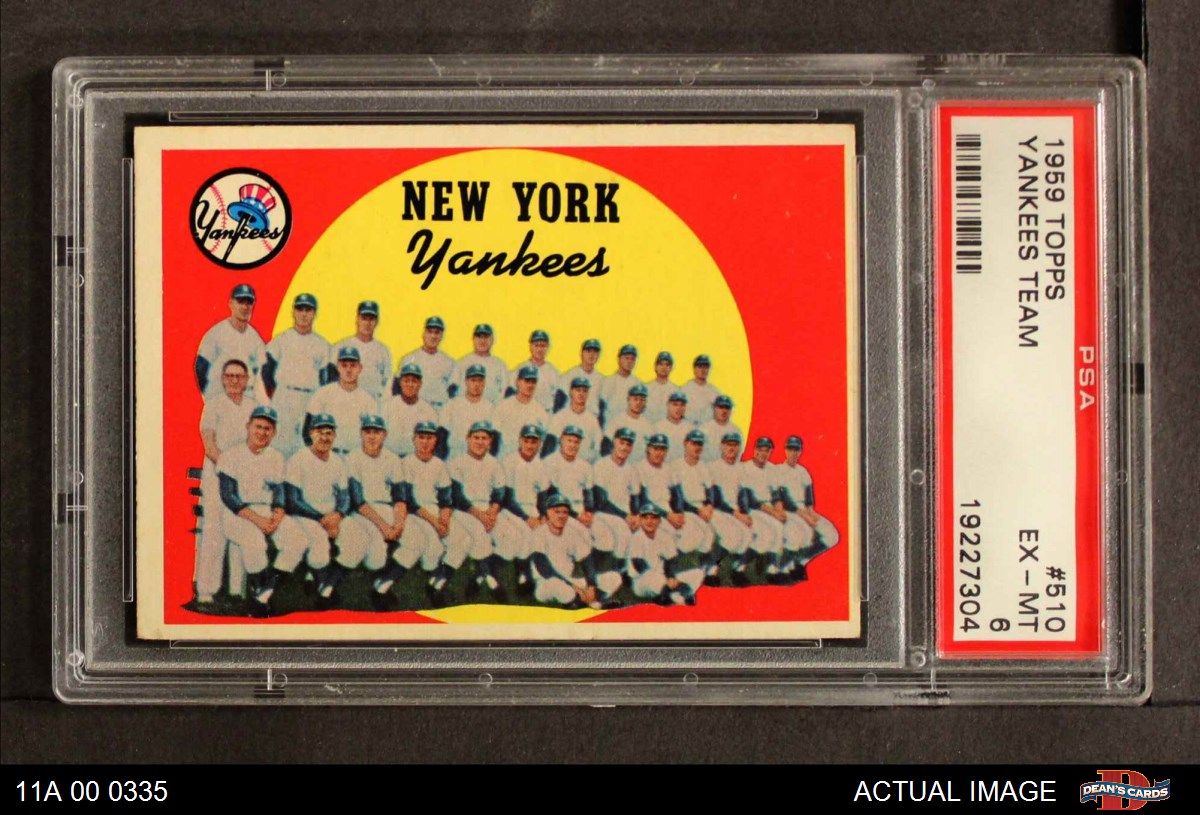 Deans Cards 2 1959 Topps # 180 Yogi Berra New York Yankees Baseball Card GOOD Yankees 