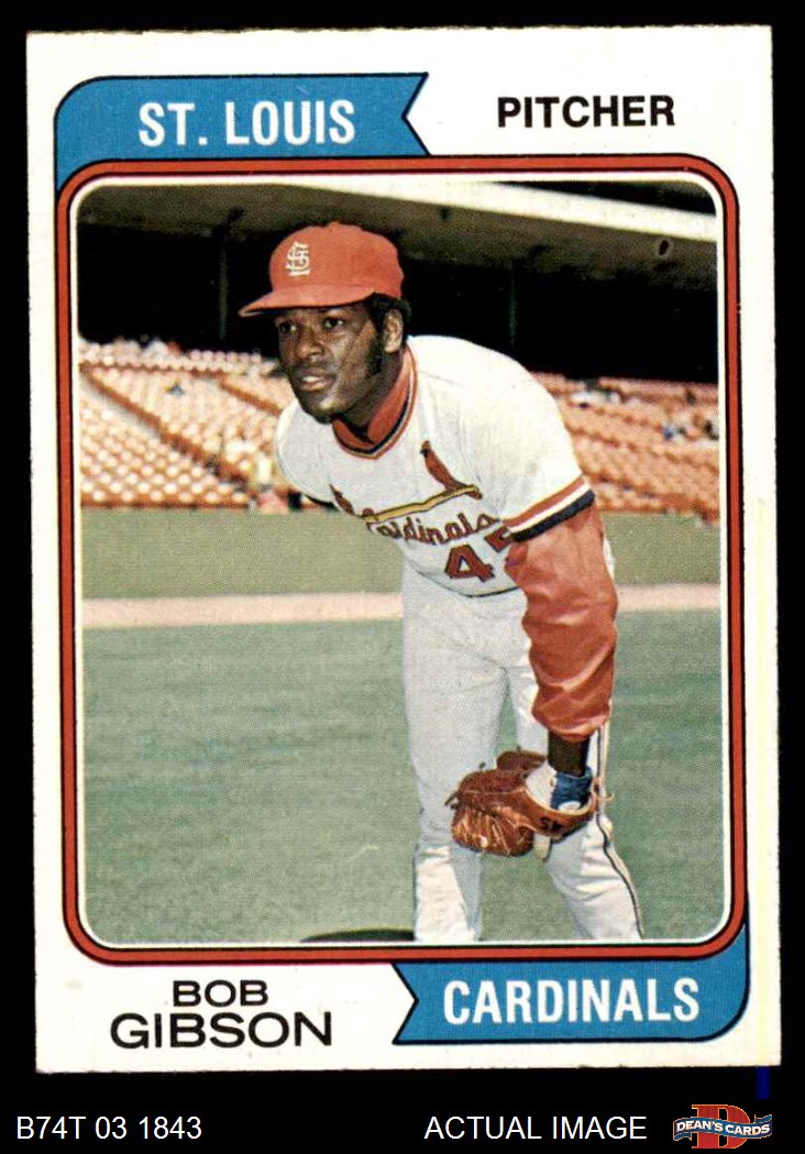 1969 Topps #432 Bob Gibson - All-Star Cardinals HALL-OF-FAME 3 - VG B69T 14  5079