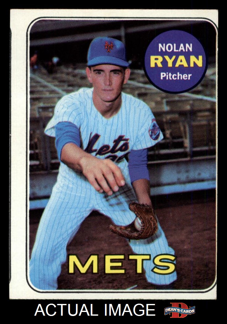 Lot - 1969 Topps #480 Tom Seaver New York Mets Baseball Card