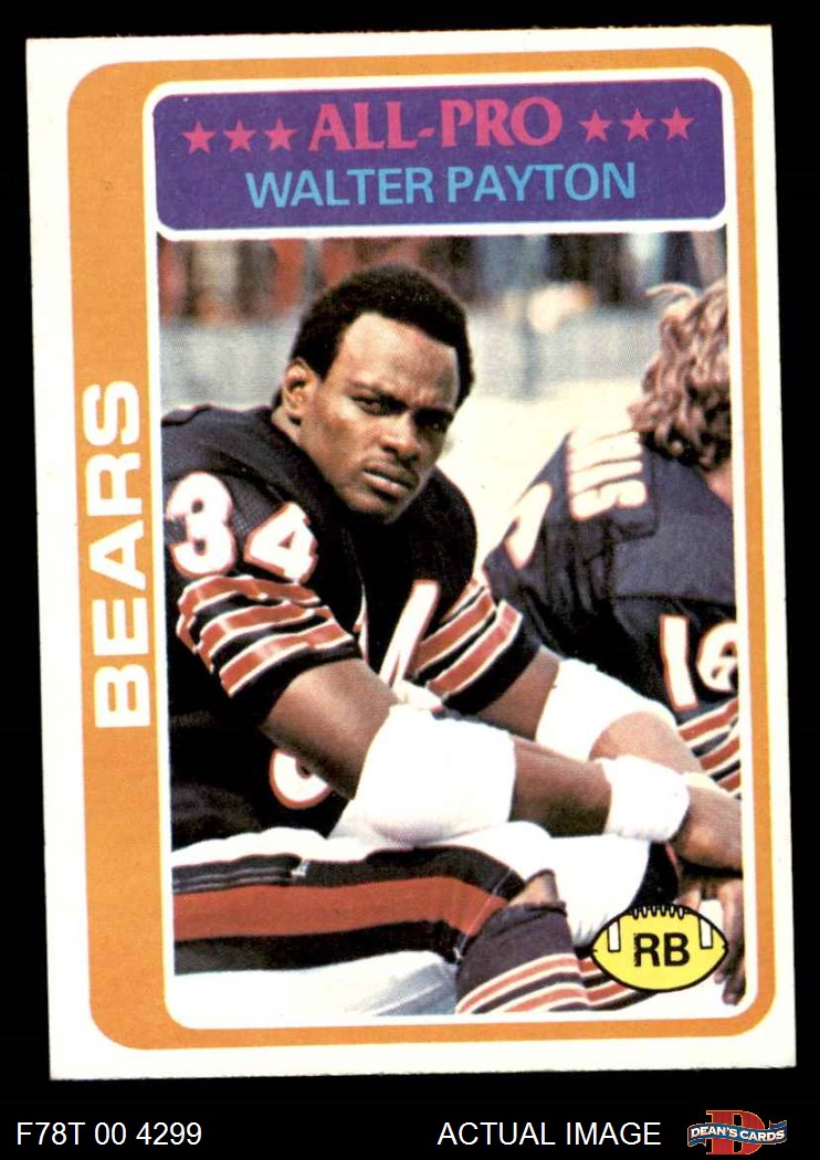 1978 Topps Chicago Bears Team Set