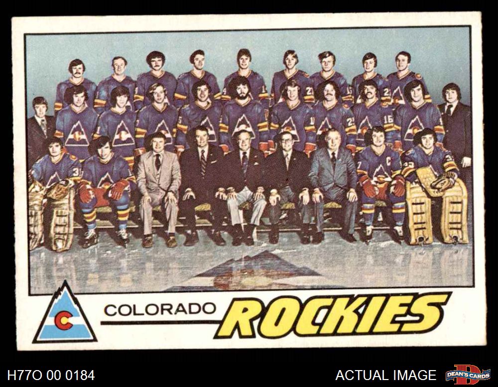  1977-78 O-Pee-Chee Colorado Rockies Near Team Set