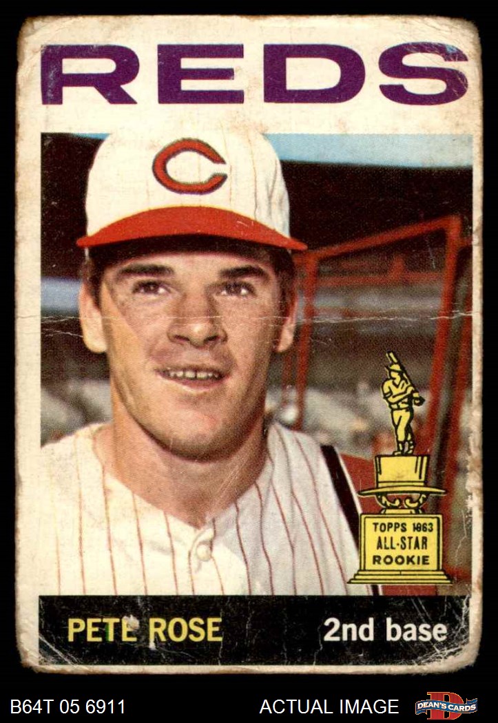 Buy Pete Rose Baseball Cards at Dean's Cards