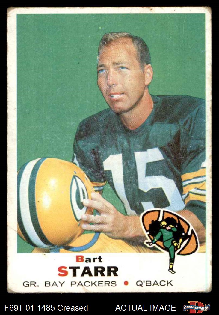 1969 Topps # 33 Boyd Dowler Green Bay Packers (Football Card) VG