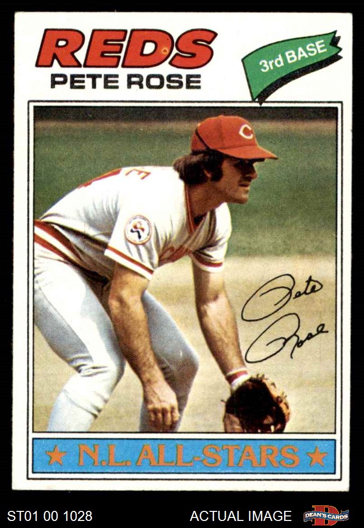 Buy Pete Rose Baseball Cards at Dean's Cards