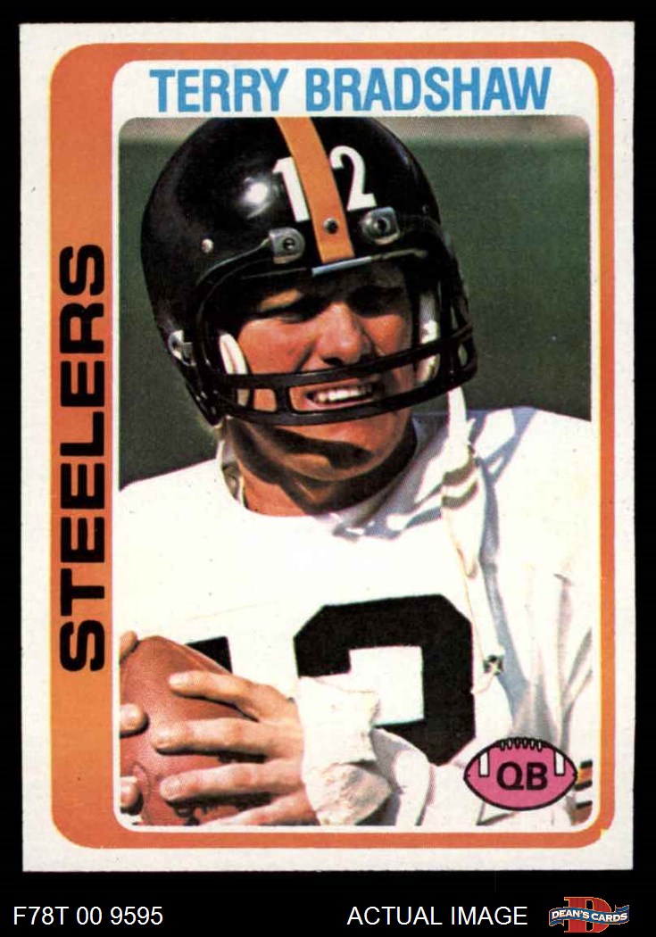 1979 Franco Harris Jack Lambert & Mel Blount Topps Football 