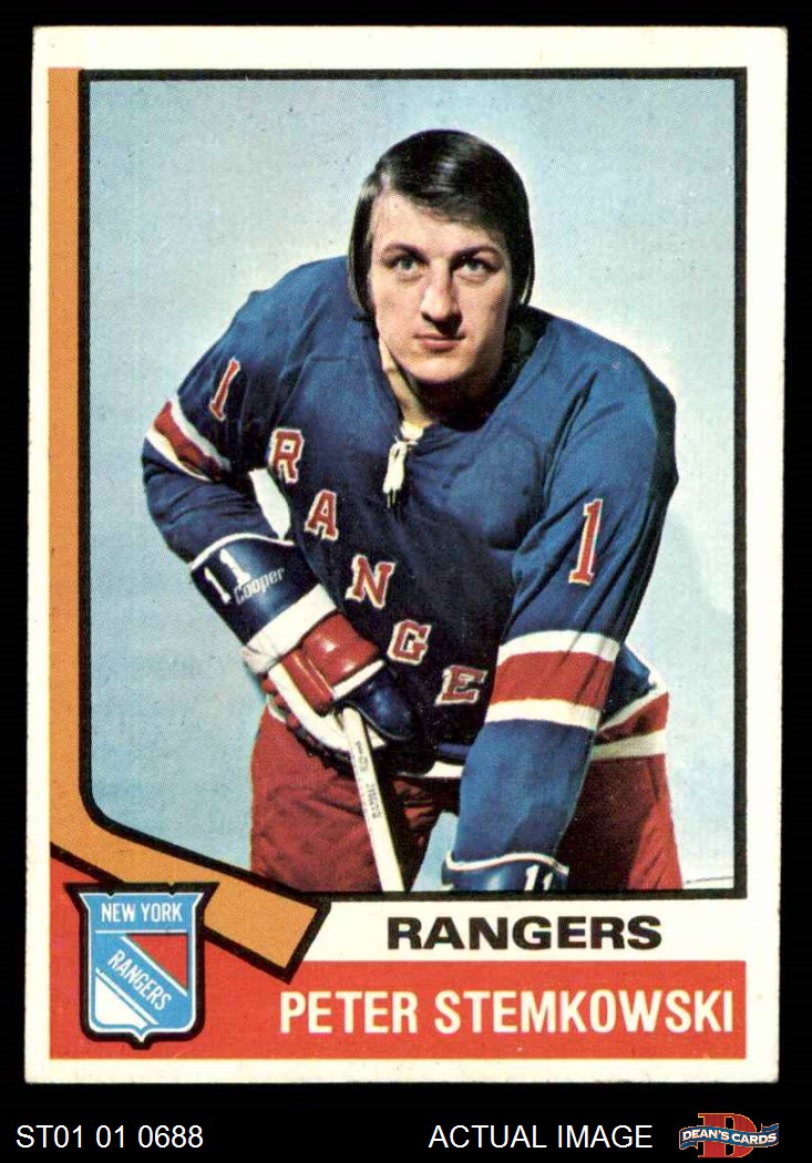 Ted Irvine Hockey Card 1974-75 Topps #264 Ted Irvine