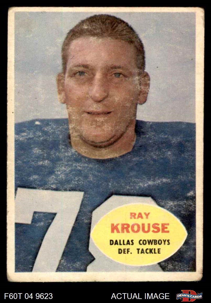 : 1960 Topps # 34 Fred Cone Dallas Cowboys (Football