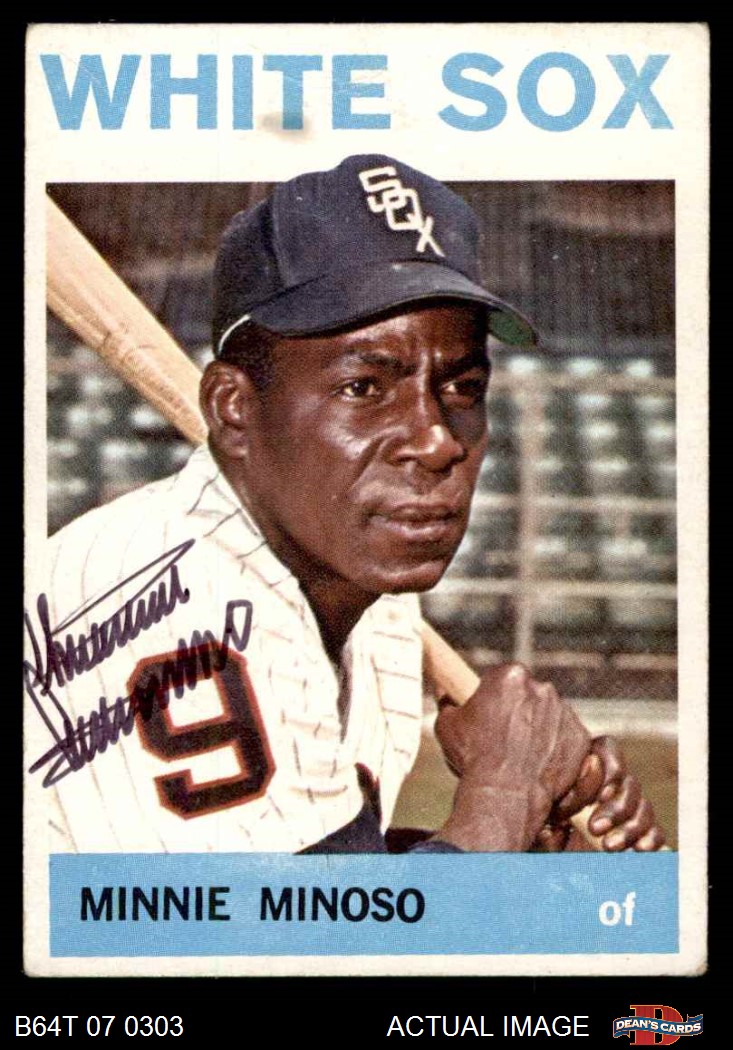 1964 Topps #538 Minnie Minoso Chi White Sox High Number Baseball Card G - VG