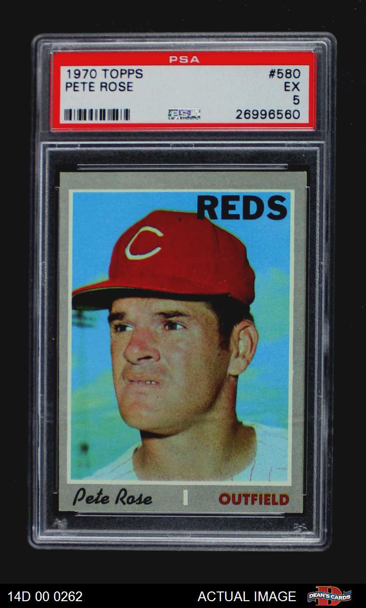 1970 Topps / N.L. All Star - Pete Rose #458 (Outfield) - A…