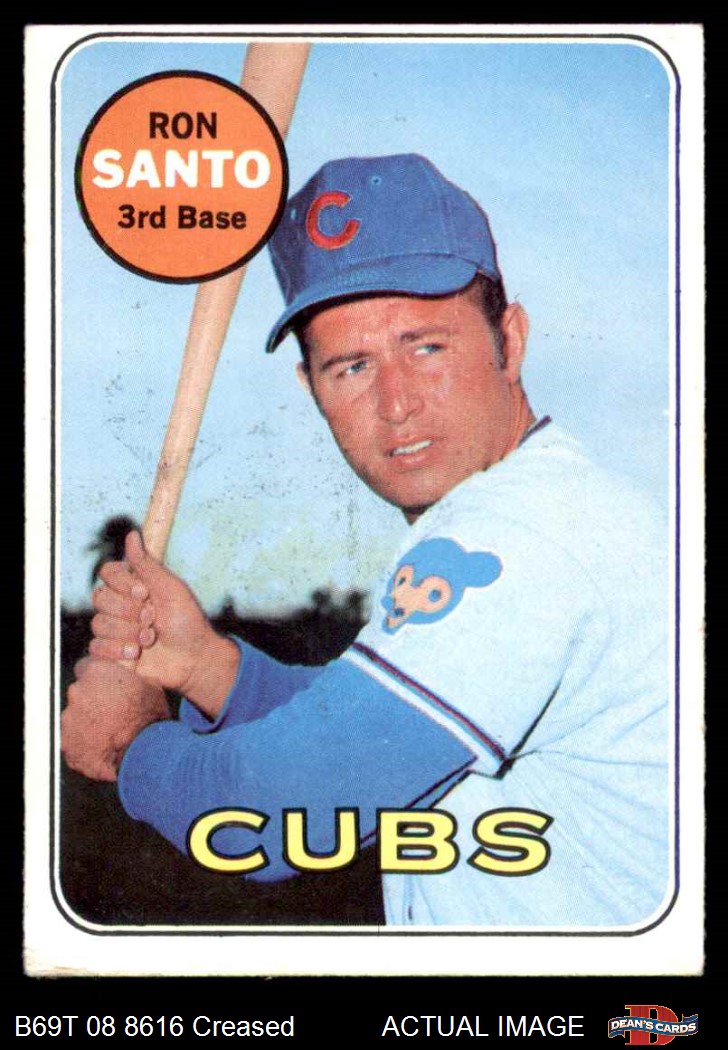 1968 Topps Chicago Cubs Team Set 2.5 - GD+
