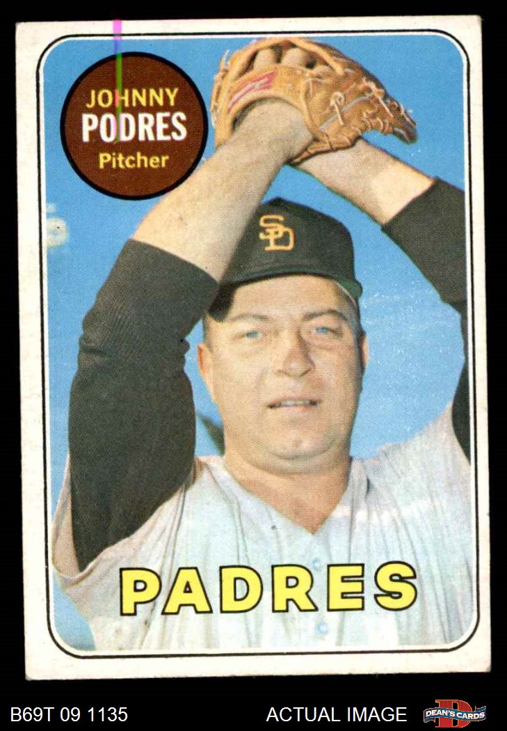 1969 Topps # 1969 Topps San Diego Padres Team Set