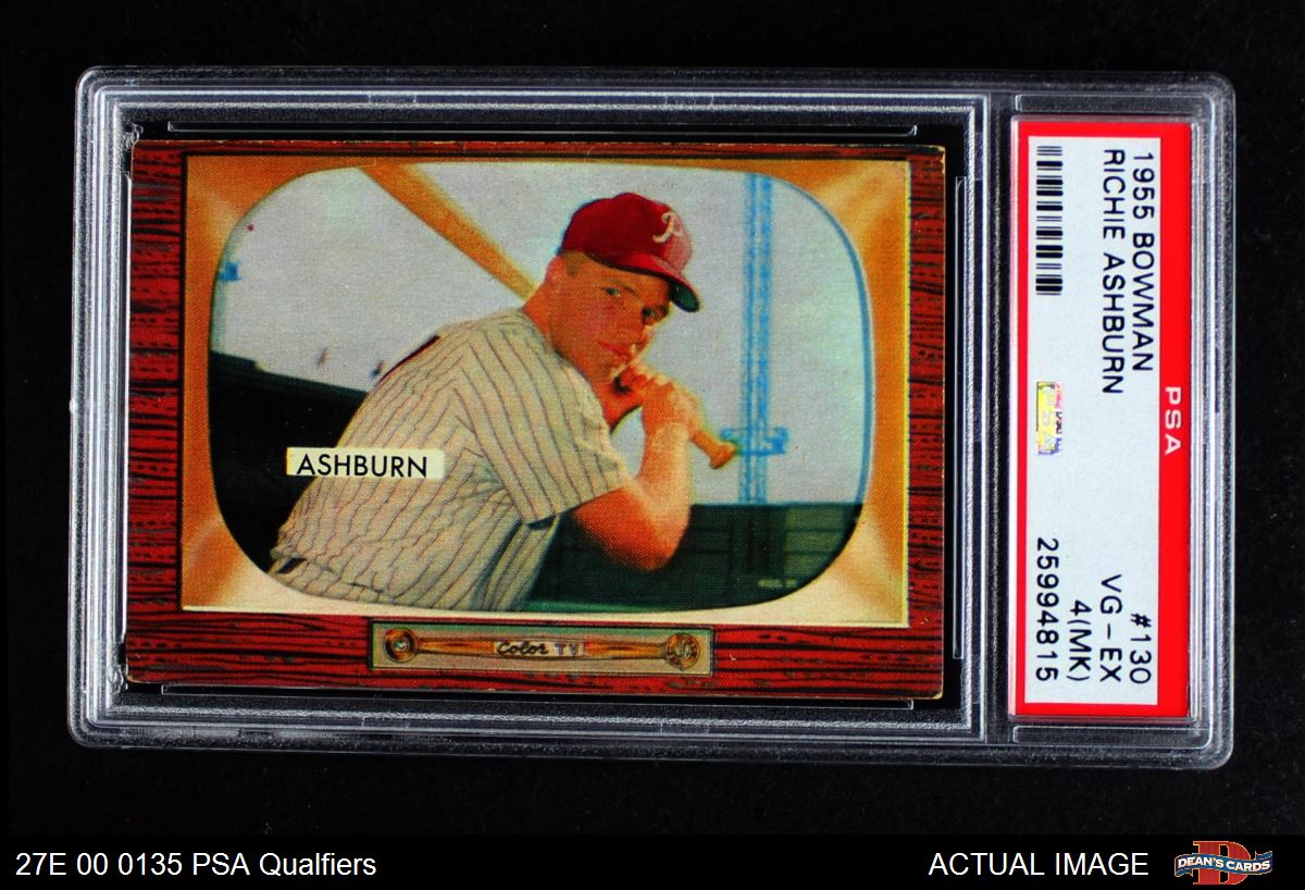 1955 Bowman #81 Bob Morgan Phillies EX//MT