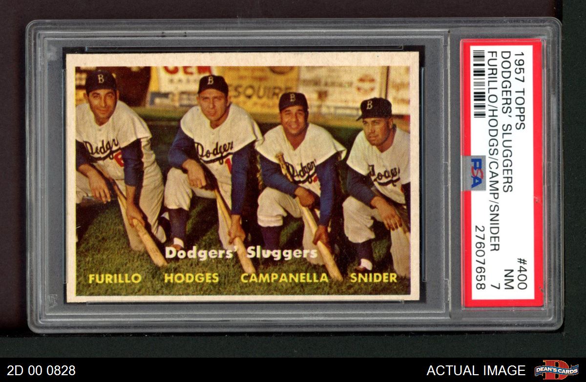 1957 Topps #210 Roy Campanella PSA 1 (MC) Graded Baseball Card Brooklyn  Dodgers
