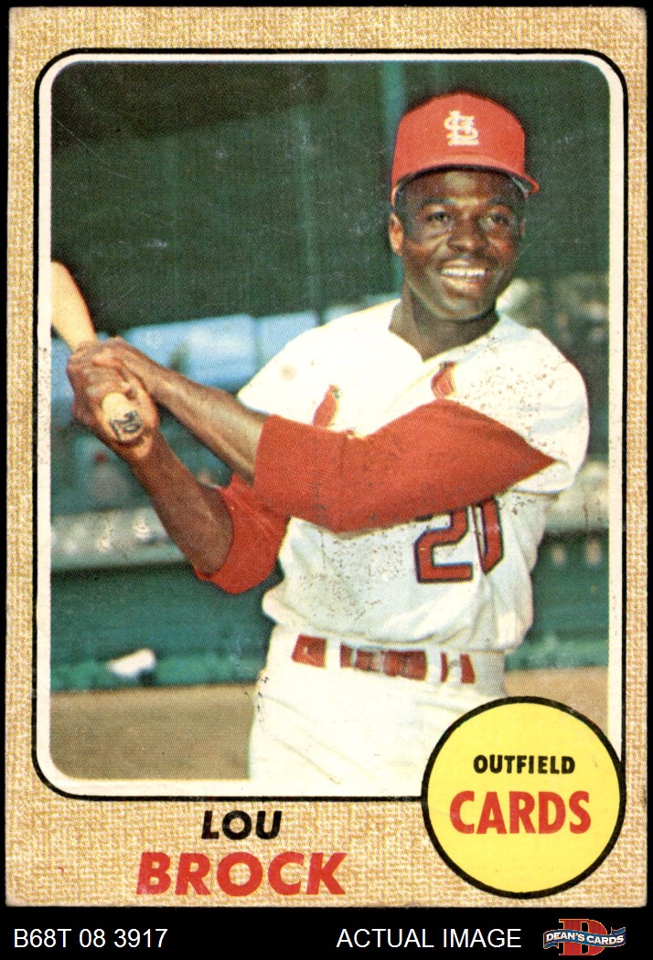 1968 Topps #200 Orlando Cepeda St Louis Cardinals Baseball Card