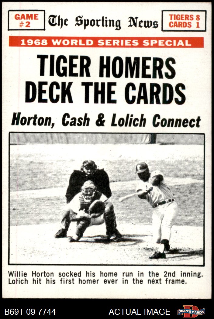 1969 Topps #163 Willie Horton 5 - EX - Picture 2 of 25