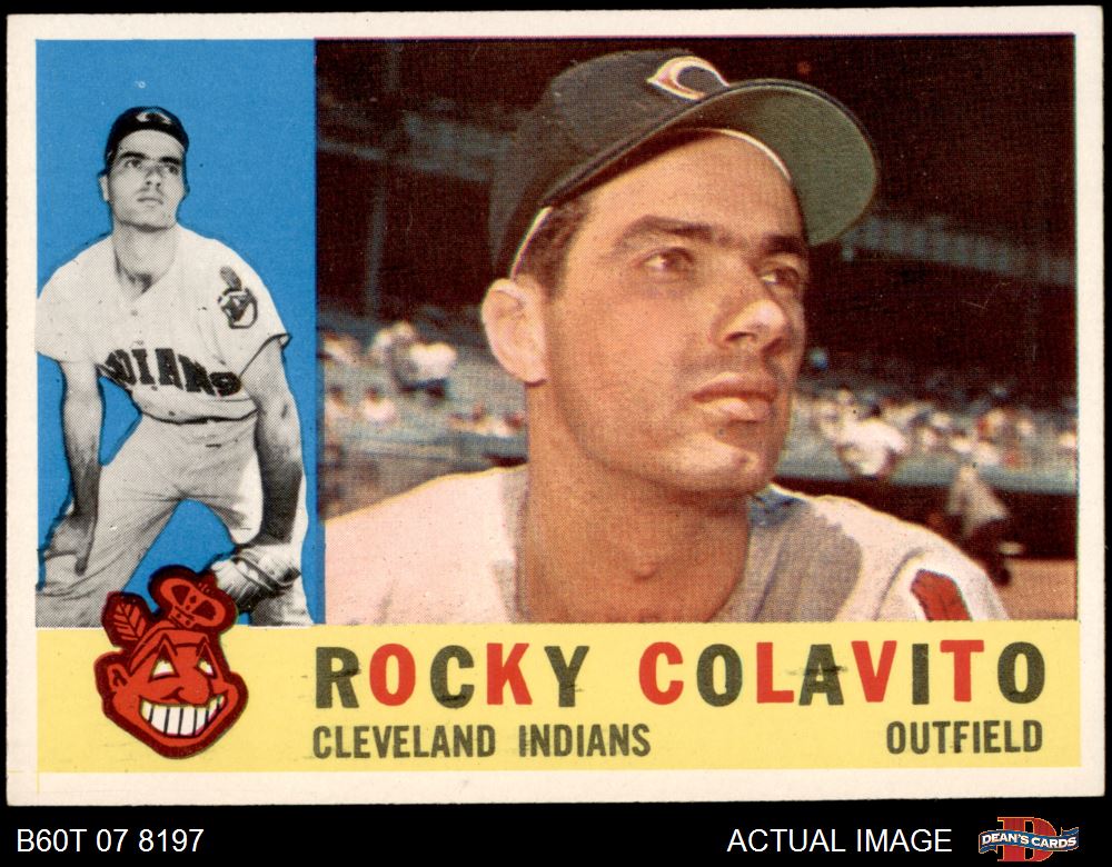 rocky colavito baseball cards