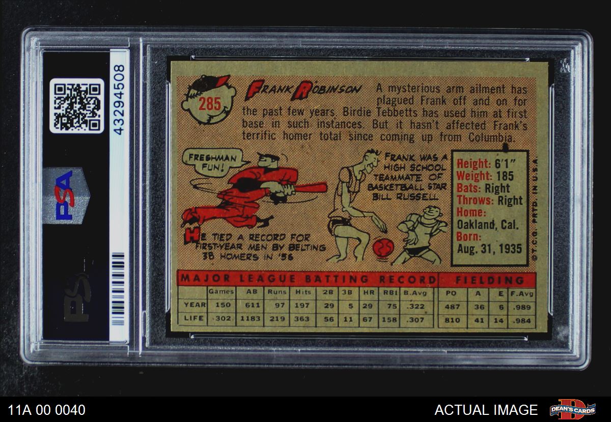 1958 Topps # 376 Charley Rabe Cincinnati Reds Baseball Card EX Reds Dean's Cards 5 