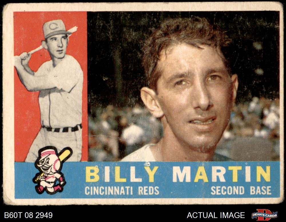 1960 Topps 173 Billy Martin