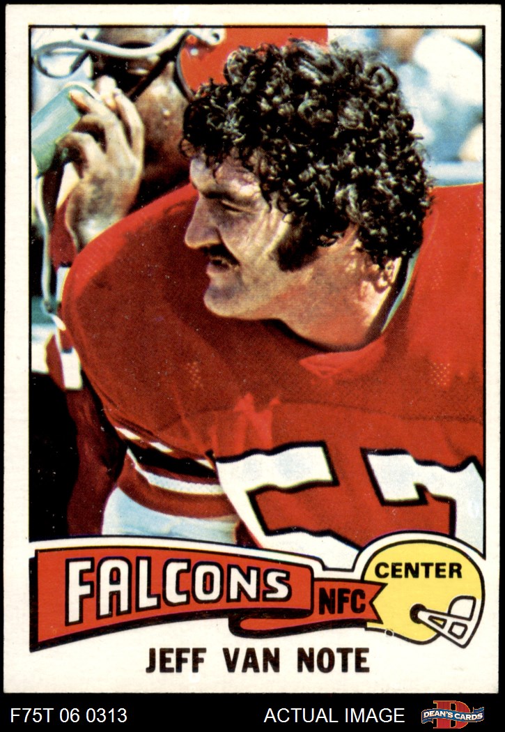 : 1975 Topps # 133 John Zook Atlanta Falcons (Football