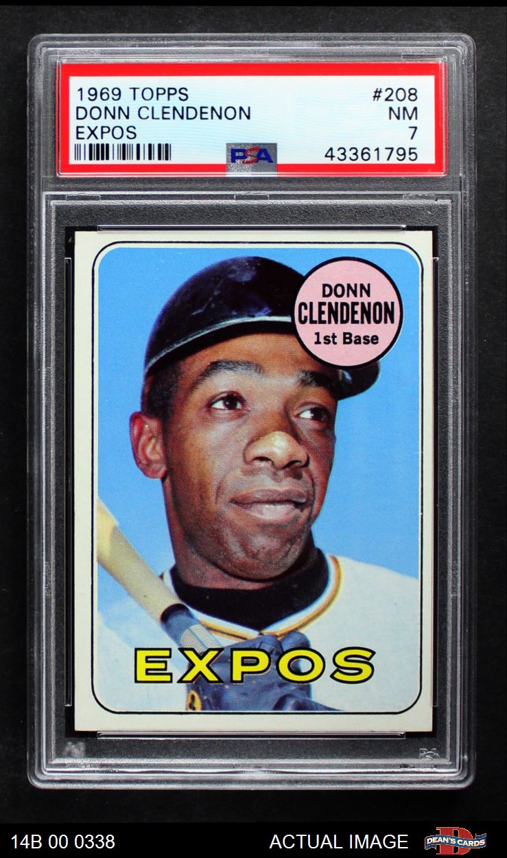 1969 Topps #208 Donn Clendenon