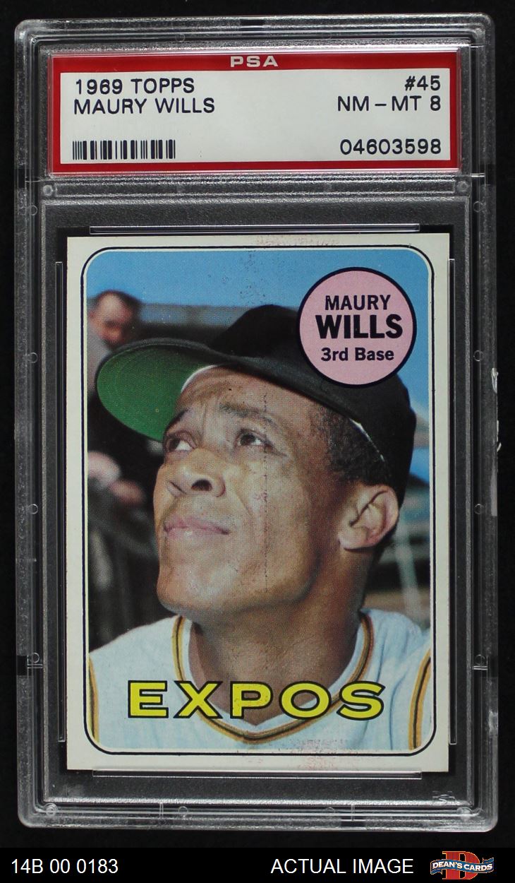 maury wills  Baseball cards, Old baseball cards, Maury wills