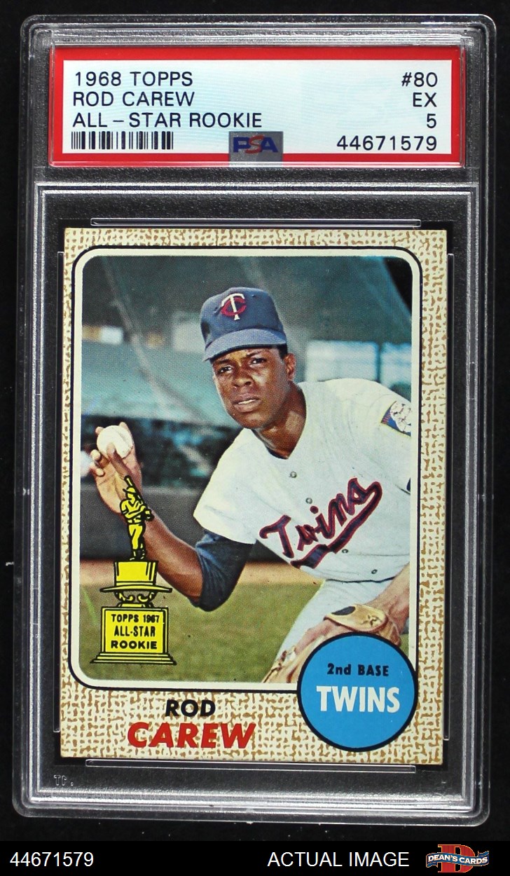 1968 Topps GAME #29 Rod Carew (Twins)